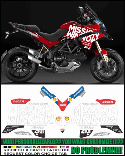 Aufkleber multistrada 1200 - multistrada,